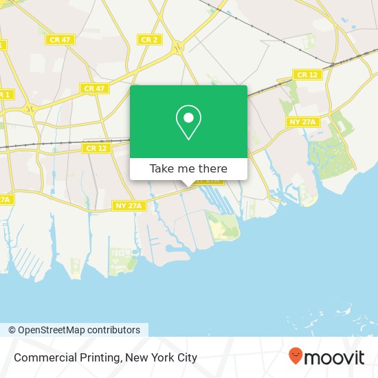 Commercial Printing map