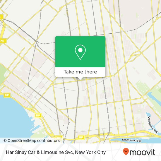 Har Sinay Car & Limousine Svc map