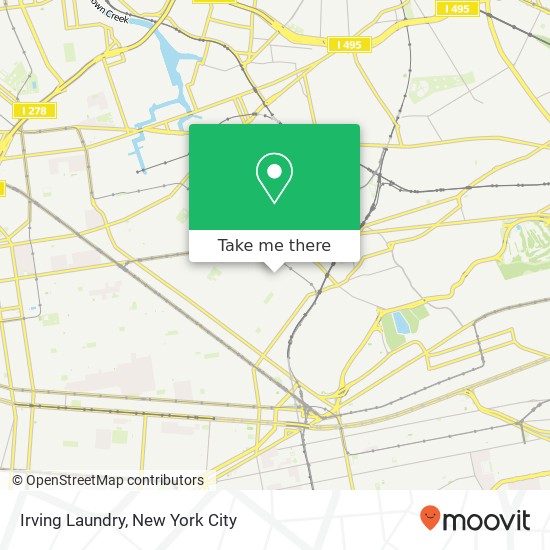 Mapa de Irving Laundry