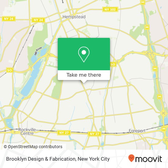 Brooklyn Design & Fabrication map