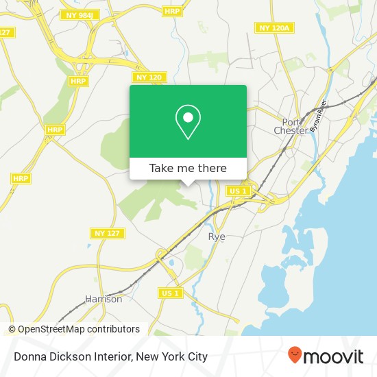 Donna Dickson Interior map