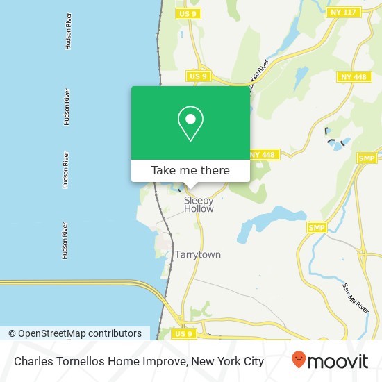 Charles Tornellos Home Improve map