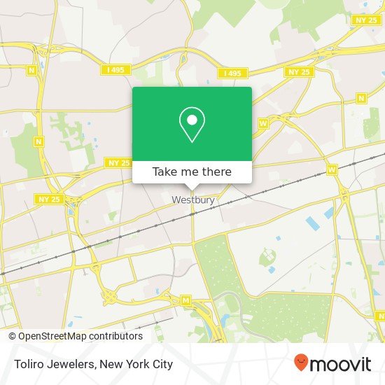 Toliro Jewelers map