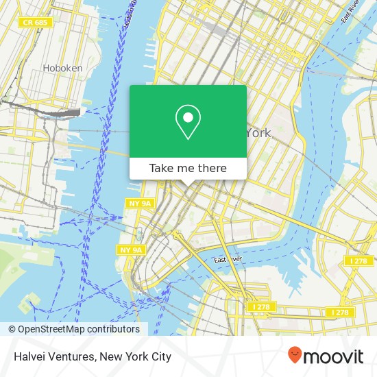 Mapa de Halvei Ventures