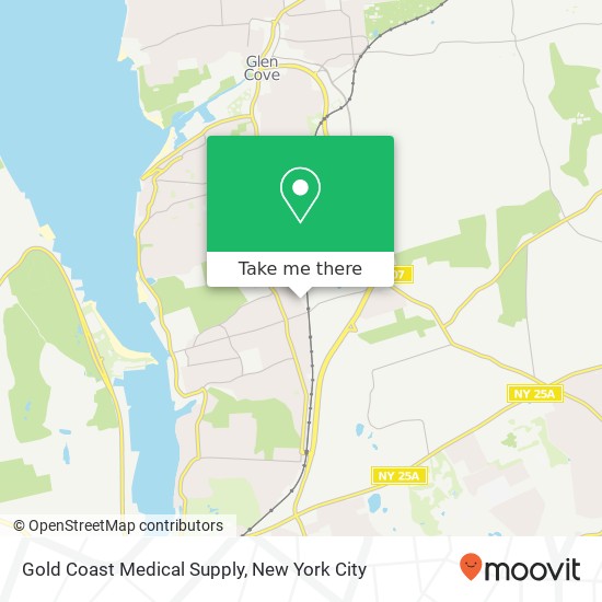 Mapa de Gold Coast Medical Supply