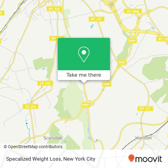 Mapa de Specalized Weight Loss