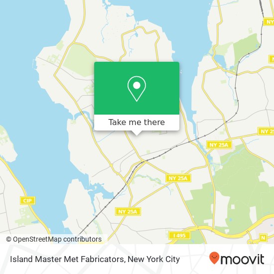 Mapa de Island Master Met Fabricators