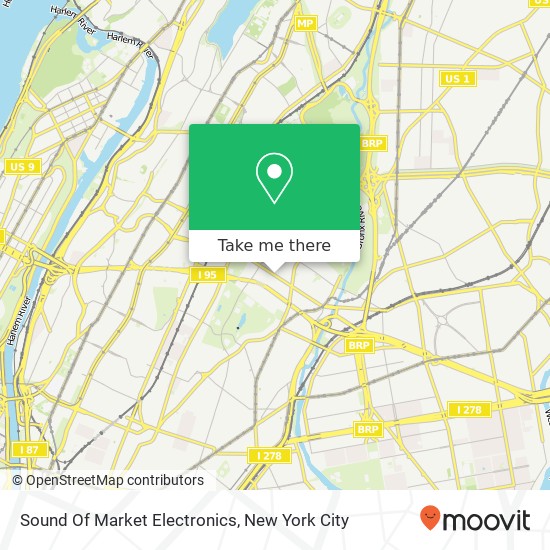 Sound Of Market Electronics map