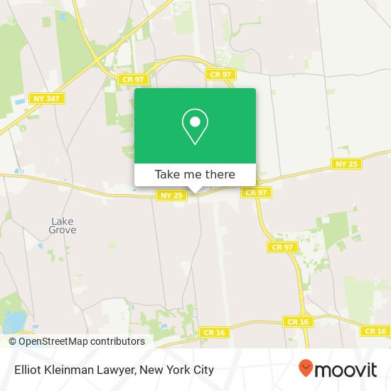 Elliot Kleinman Lawyer map