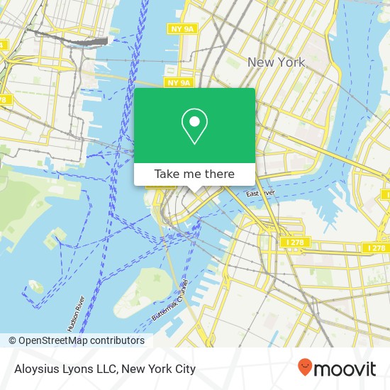 Aloysius Lyons LLC map