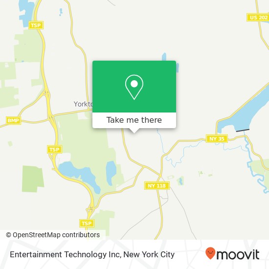 Entertainment Technology Inc map