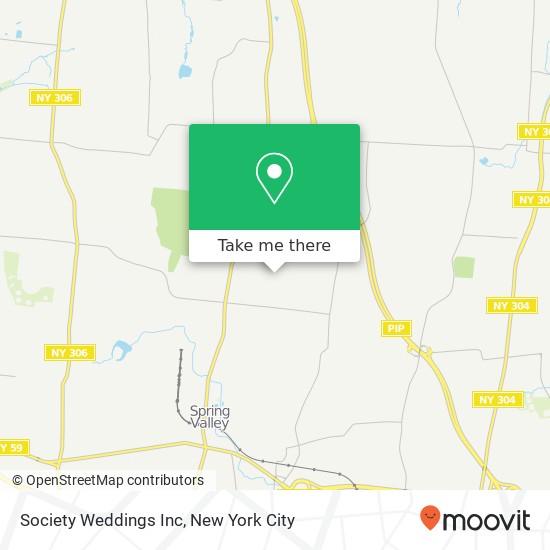 Society Weddings Inc map