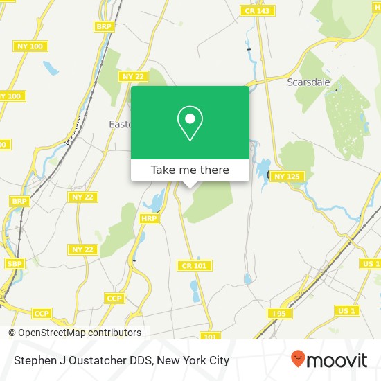 Mapa de Stephen J Oustatcher DDS