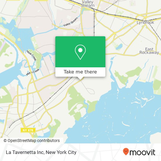 La Tavernetta Inc map