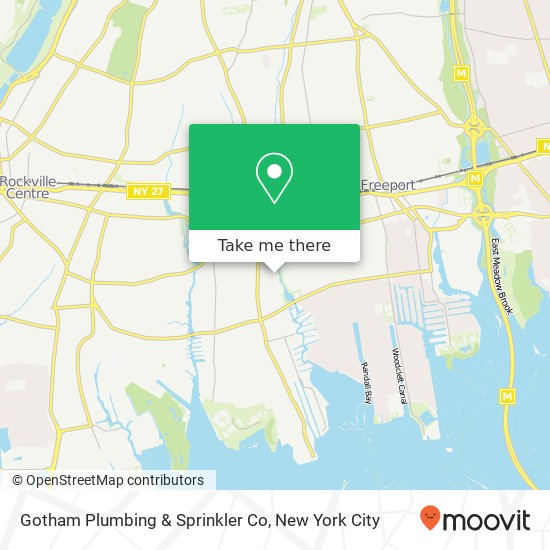 Gotham Plumbing & Sprinkler Co map