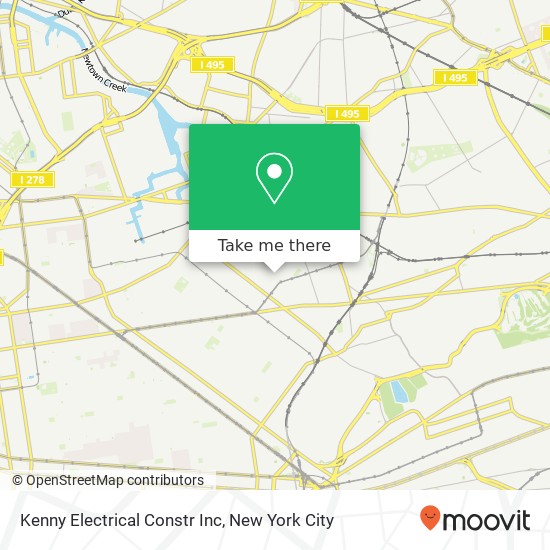 Kenny Electrical Constr Inc map