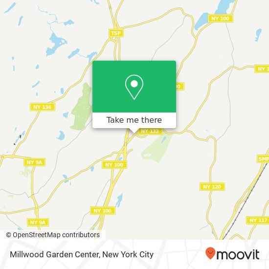 Millwood Garden Center map