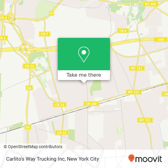 Carlito's Way Trucking Inc map