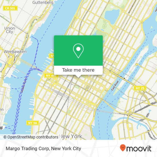 Margo Trading Corp map