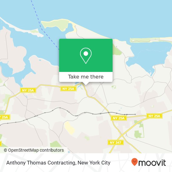 Mapa de Anthony Thomas Contracting