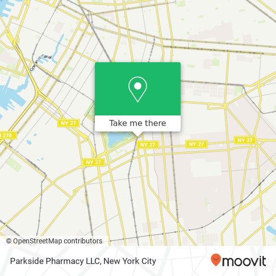 Mapa de Parkside Pharmacy LLC