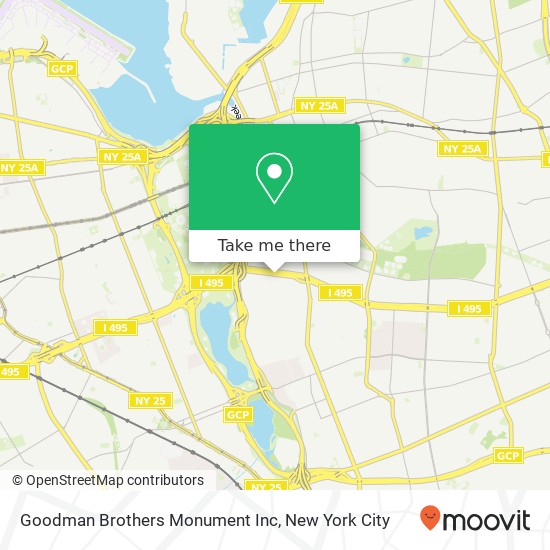 Mapa de Goodman Brothers Monument Inc