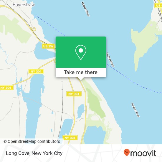 Long Cove map
