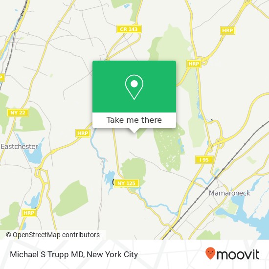 Michael S Trupp MD map