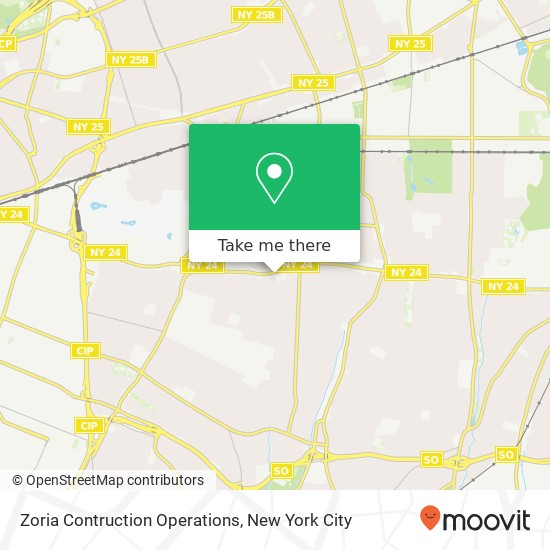 Mapa de Zoria Contruction Operations