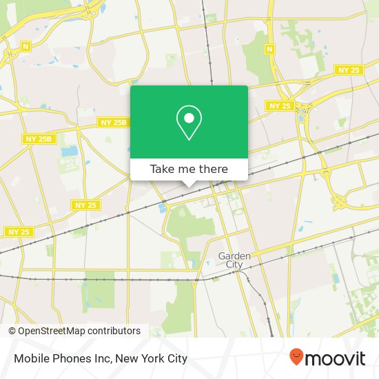 Mobile Phones Inc map