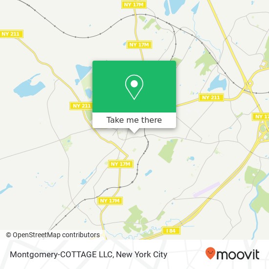 Montgomery-COTTAGE LLC map