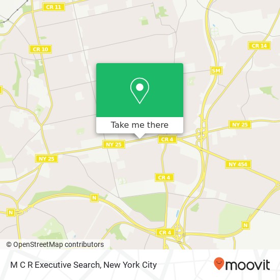 M C R Executive Search map