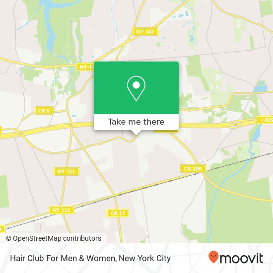 Mapa de Hair Club For Men & Women