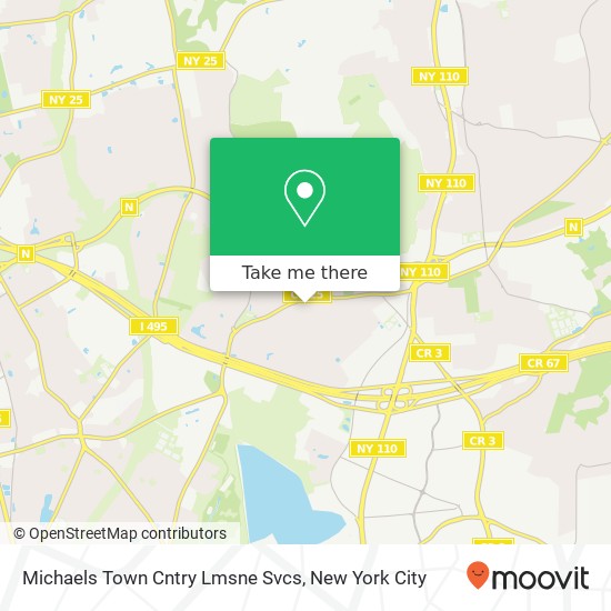 Michaels Town Cntry Lmsne Svcs map