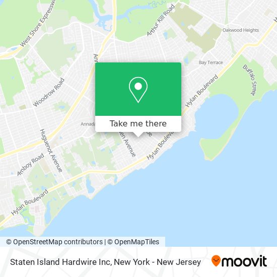 Staten Island Hardwire Inc map