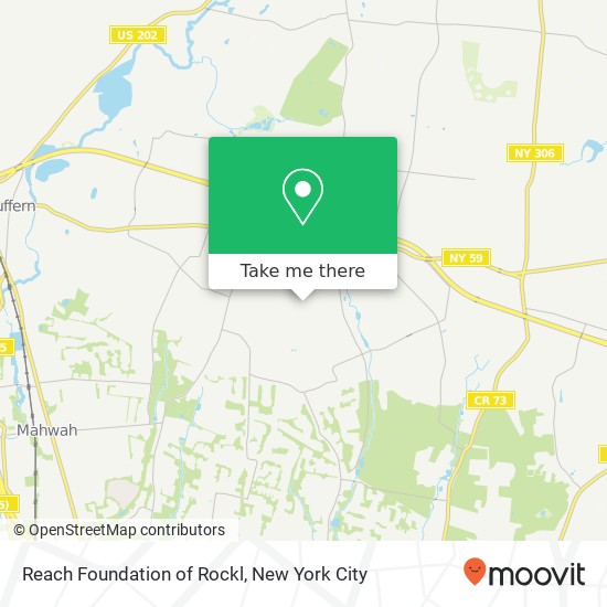 Mapa de Reach Foundation of Rockl