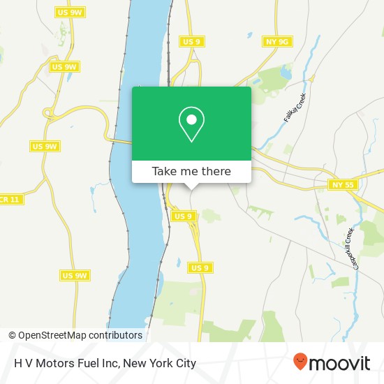 Mapa de H V Motors Fuel Inc