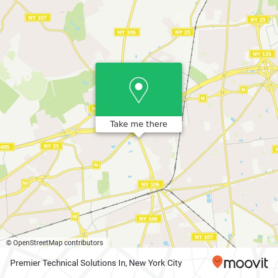 Premier Technical Solutions In map
