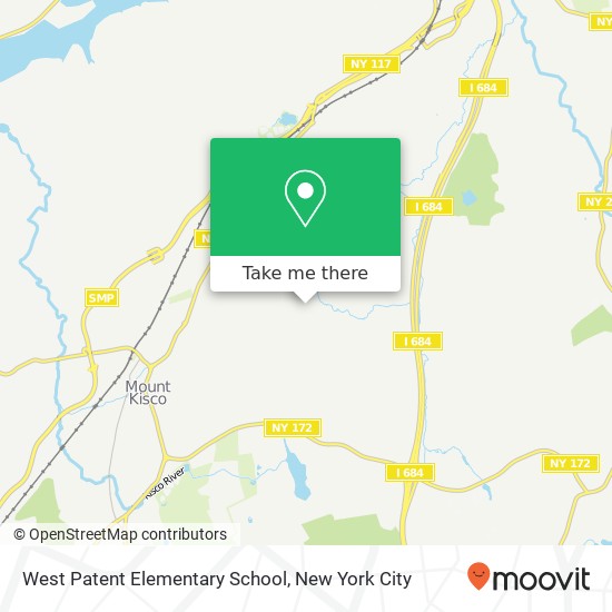 Mapa de West Patent Elementary School