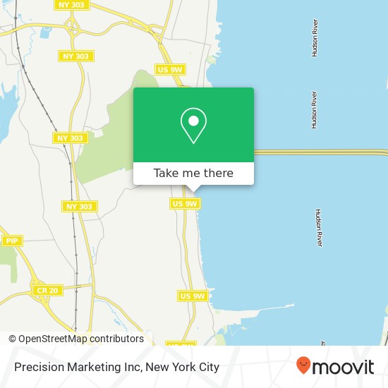 Precision Marketing Inc map