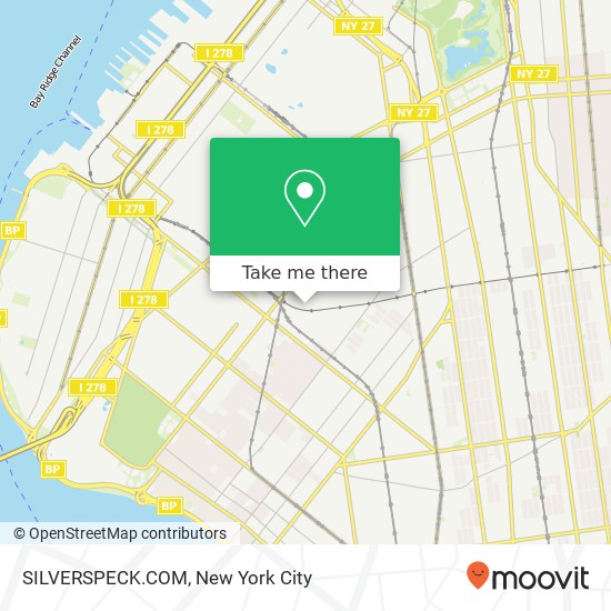 SILVERSPECK.COM map