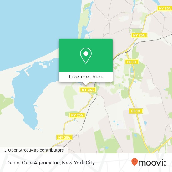 Daniel Gale Agency Inc map