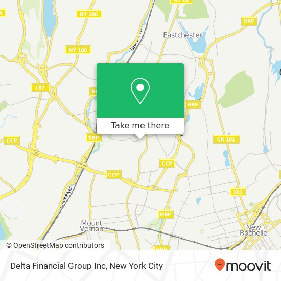 Mapa de Delta Financial Group Inc