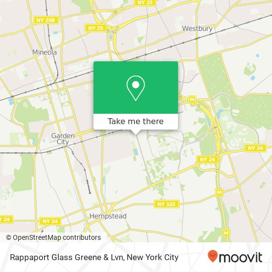 Mapa de Rappaport Glass Greene & Lvn