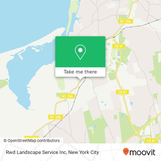 Mapa de Rwd Landscape Service Inc