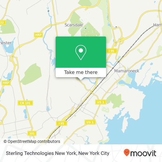 Mapa de Sterling Technologies New York