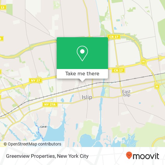 Greenview Properties map