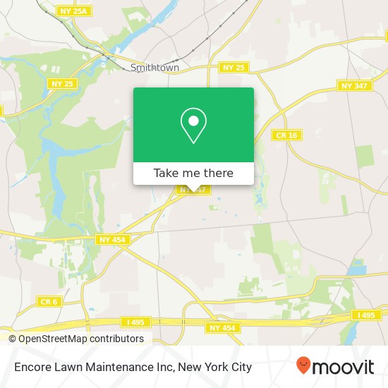 Mapa de Encore Lawn Maintenance Inc