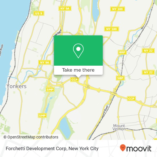 Mapa de Forchetti Development Corp