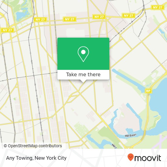 Any Towing map